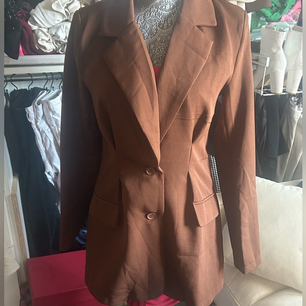 Brown Women's Blazer
